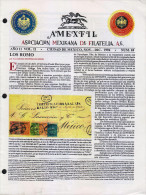 G)1992 MEXICO, AMEXFIL MAGAZINE, SPECIALIZED IN MEXICAN STAMPS, YEAR 11 VOL. 11-NOV-DIC 1994-NUM. 69, XF - Spanish