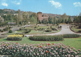 Ph-CPSM Italie Torino (Piemonte) Parco Del Valentino Fioritura Di Tulipani, Fiori Del Mondo 1961 - Parken & Tuinen