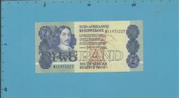 South Africa - 2 RAND - ( 1983 - 90 ) - Pick 118.d - UNC. - Sign. 6 - Watermark: J. Van Riebeek - 2 Scans - Suráfrica