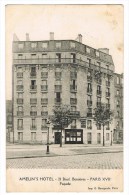 Delcampe - AMELIN'S HOTEL - 21 Boul.Bessières - PARIS XVIIe  Façade - Paris (17)