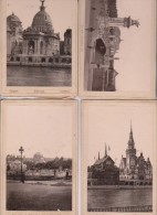 ALBUM AVEC 9 PHOTOS DETACHEES EN CARTON EPAIS RIGIDE PARIS EXPO UNIVERSELLE 1900!! - Albumes & Colecciones