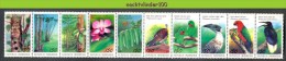 Mgm1605 FAUNA VOGELS FLORA BLOEMEN BOMEN ORCHIDS FLOWERS TREES BIRDS VÖGEL AVES OISEAUX INDONESIA 1994 PF/MNH - Collections, Lots & Series