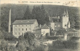 71 AUTUN - Château Et Moulin Du Petit Montjeu - Autun