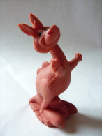 TRES RARE FIGURINE PIERRAFEU 02 - FLINTSTONE RUBBER - GOMMES 1970's Monochrome Avec Touches De Peintures - Other & Unclassified