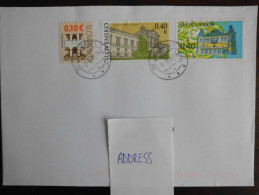 Slovakia Slovensko 2010 - Letter - Sights Of Our Homeland: Castle Betliar + Castle Of Topoľčianky - Covers & Documents