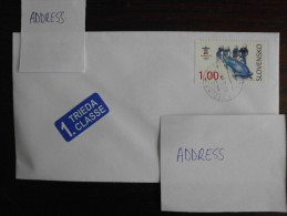 Slovakia Slovensko 2010 - Letter - Winter Olympic Games 2010 Vancouver - Cartas & Documentos