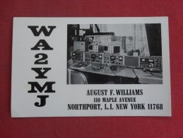 - New York> Long Island  Northport  WA2YMJ Amateur Radio Station    Ref  1411 - Long Island