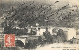 Gard : Chamborigaud, La Rivierette, Le Pont - Chamborigaud