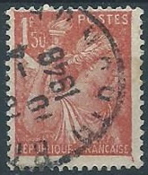 1944 FRANCIA USATO IRIS 1,50 F - EDF167 - 1939-44 Iris