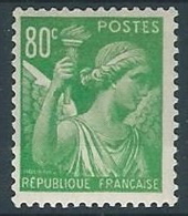 1944 FRANCIA IRIS 80 CENT MH * - EDF168 - 1939-44 Iris