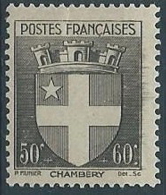 1942 FRANCIA SOCCORSO NAZIONALE STEMMI DI CITTA 50 CENT MH * - EDF170 - 1941-66 Coat Of Arms And Heraldry