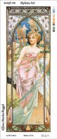 New Tapestry, Gobelin, Picture, Print, Mucha, Morning, Woman - Autres & Non Classés