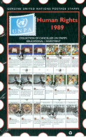 UNO Wien 1989 Human Rights Menschenrechte Satz Gest. Verkaufsverpackung - Used Stamps