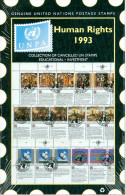 UNO Wien 1993 Human Rights Menschenrechte Satz Gest. Verkaufsverpackung - Used Stamps
