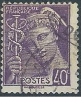 1938-41 FRANCIA USATO MERCURIO 40 CENT - ED175 - 1938-42 Mercure