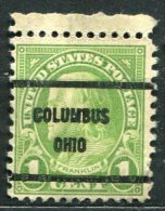 USA - Préoblitéré - Precancel - COLOMBUS - OHIO - Preobliterati