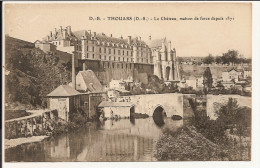 79. Thouars, Le Chateau.(attaque De Lépisme Discrète En Haut à Gauche) - Thouars