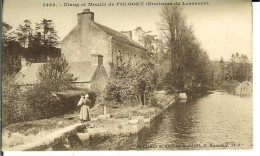 CPA  ETANG ET MOULIN DE FOLGOET  Environs De LESNEVEN 10588 - Lesneven