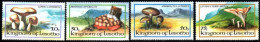 Lesotho - 1983 Fungi Set (**) # SG 532-535 , Mi 411-414 - Lesotho (1966-...)