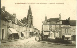 CPA  CHATEAUDUN  Rue Gambetta 10590 - Châteauneuf