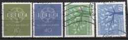 Lot 4 Timbres  - Oblitéré - N°193/94-255/56 -ALLEMAGNE - Collections