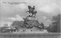 Torino Monum.al Principe Amedeo Di Savoia (Sculture Calandra) Parfait Etat - Other Monuments & Buildings