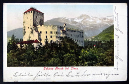 Schloss Bruck Bei Lienz, Farbige Ansichtskarte, Gelaufen Nach Innsbruck - Lienz