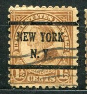 USA - Préoblitéré - Precancel - NEW-YORK - NEW-YORK - Vorausentwertungen