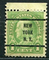 USA - Préoblitéré - Precancel - NEW-YORK - NEW-YORK - Vorausentwertungen