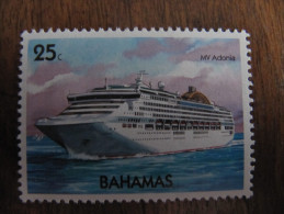 2130  Tourisme Croisiere Navire Ship 2004 Bahamas MV Adomia Cruise - Settore Alberghiero & Ristorazione