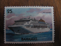 2130  Tourisme Croisiere Navire Ship 2004 Bahamas MV Adomia Cruise - Hostelería - Horesca