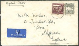PALESTINE TO GREAT BRITAIN Air Mail Cover 1941 VF - Palästina