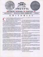 G)1993 MEXICO, AMEXFIL MAGAZINE, SPECIALIZED IN MEXICAN STAMPS, YEAR 10 VOL. 10-JAN-FEB- 1997-NUM. 58, XF - Espagnol