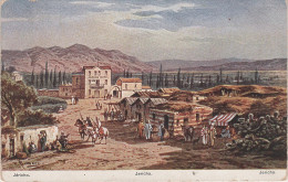 Perlberg Künstlerkarte Litho AK Jericho Jordan Hotel Israel Palästina Palestine Serie 774 Palästina IV No. 31 - Perlberg, F.