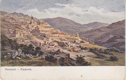 Perlberg Künstlerkarte Litho AK Nazareth Israel Palästina Palestine No. 3594 Palästina No. 2 - Perlberg, F.