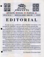 G)1993 MEXICO, AMEXFIL MAGAZINE, SPECIALIZED IN MEXICAN STAMPS, YEAR 10 VOL. 10-MAR-APR- 1997-NUM. 59, XF - Español