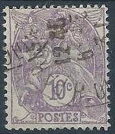 1927-31 FRANCIA USATO ALLEGORIA TIPO BLANC 10 CENT - EDF192 - 1900-29 Blanc