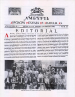 G)1994 MEXICO, AMEXFIL MAGAZINE, SPECIALIZED IN MEXICAN STAMPS, YEAR 11 VOL. 11-JAN-FEB- 1994-NUM. 64, XF - Spanisch