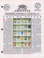 G)1995 MEXICO, AMEXFIL MAGAZINE, SPECIALIZED IN MEXICAN STAMPS, YEAR 13 VOL. 13-SEP-OCT- 1995-NUM. 74, XF - Espagnol