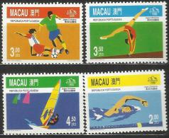Macau 1996 Summer Olympic Games Atlanta Set MNH - Sonstige & Ohne Zuordnung