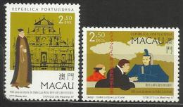 Macau 1997 Father Frois 400th Anniversary Death Set MNH - Andere & Zonder Classificatie