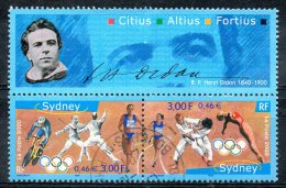 FRANCE. N°3340Aa Oblitéré De 2000. J.O. De Sydney/Cyclisme/Judo/Athlétisme/Plongeon. - Sommer 2000: Sydney