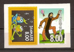 Dänemark 2013, Nr. 1733-34 BC Kinderfernsehen Papagei Frosch,  Postfrisch Mnh ** - Nuevos