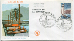 REUNION - N° 372 / FDC DE LA MOTAGNE LE 29/1/1967 - TB - Covers & Documents