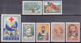 Greece   Scott No.  657-63     Mnh    Year  1959 - Neufs