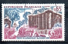 FRANCE. N°1680 Oblitéré De 1971. Prise De La Bastille. - Rivoluzione Francese