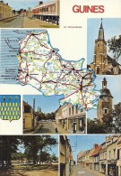 NORD PAS DE CALAIS - 62 - PAS DE CALAIS - GUINES - - CPSM GF Couleur - Carte Multivues - Guines