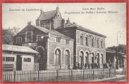 67 - SOUVENIR De LAUTERBOURG - Gare - Bahnhof - Buffet - Antoine WINSTEL - Lauterbourg