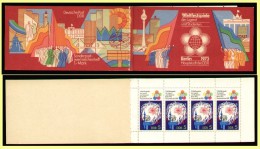 DDR Germany 1973 - East Berlin World Festival Of Youth And Students Stamps Booklet, Not Complete - Cuadernillos