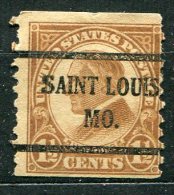 USA - Préoblitéré - Precancel - SAINT LOUIS - MISSOURI - Preobliterati